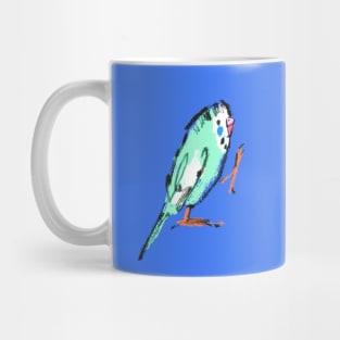 Happy Parakeet Mug